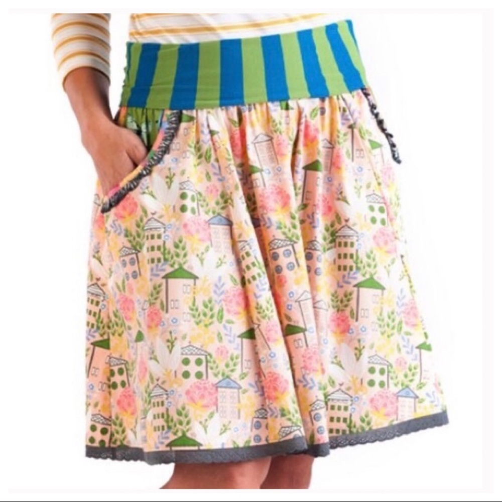 Matilda Jane Homeward Bound Houses Skirt